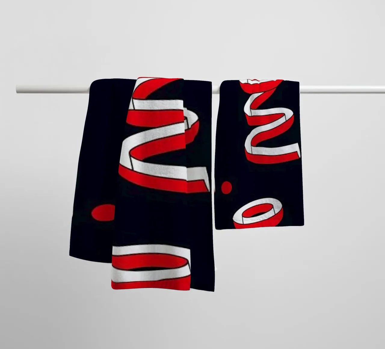 Oui Oui Oui towel by Ruei