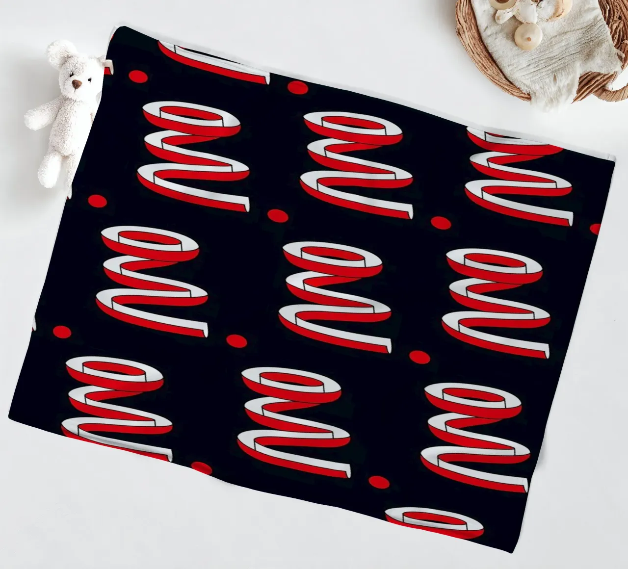 Oui Oui Oui coperta in pile da Ruei