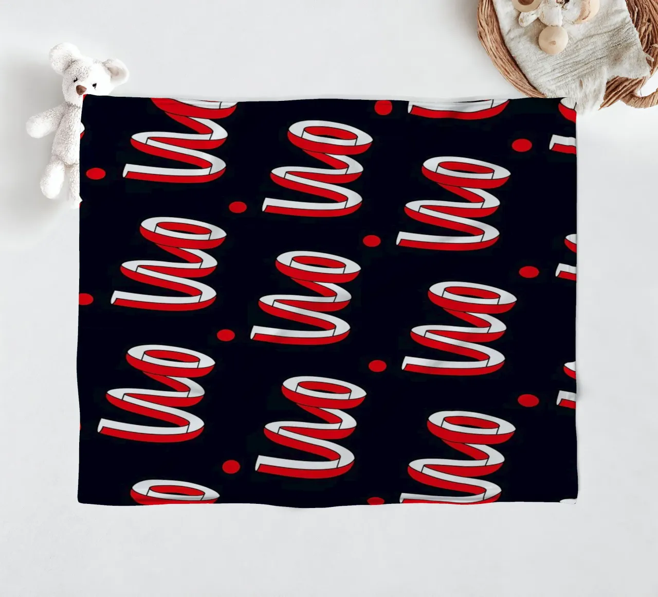 Oui Oui Oui coperta in pile da Ruei