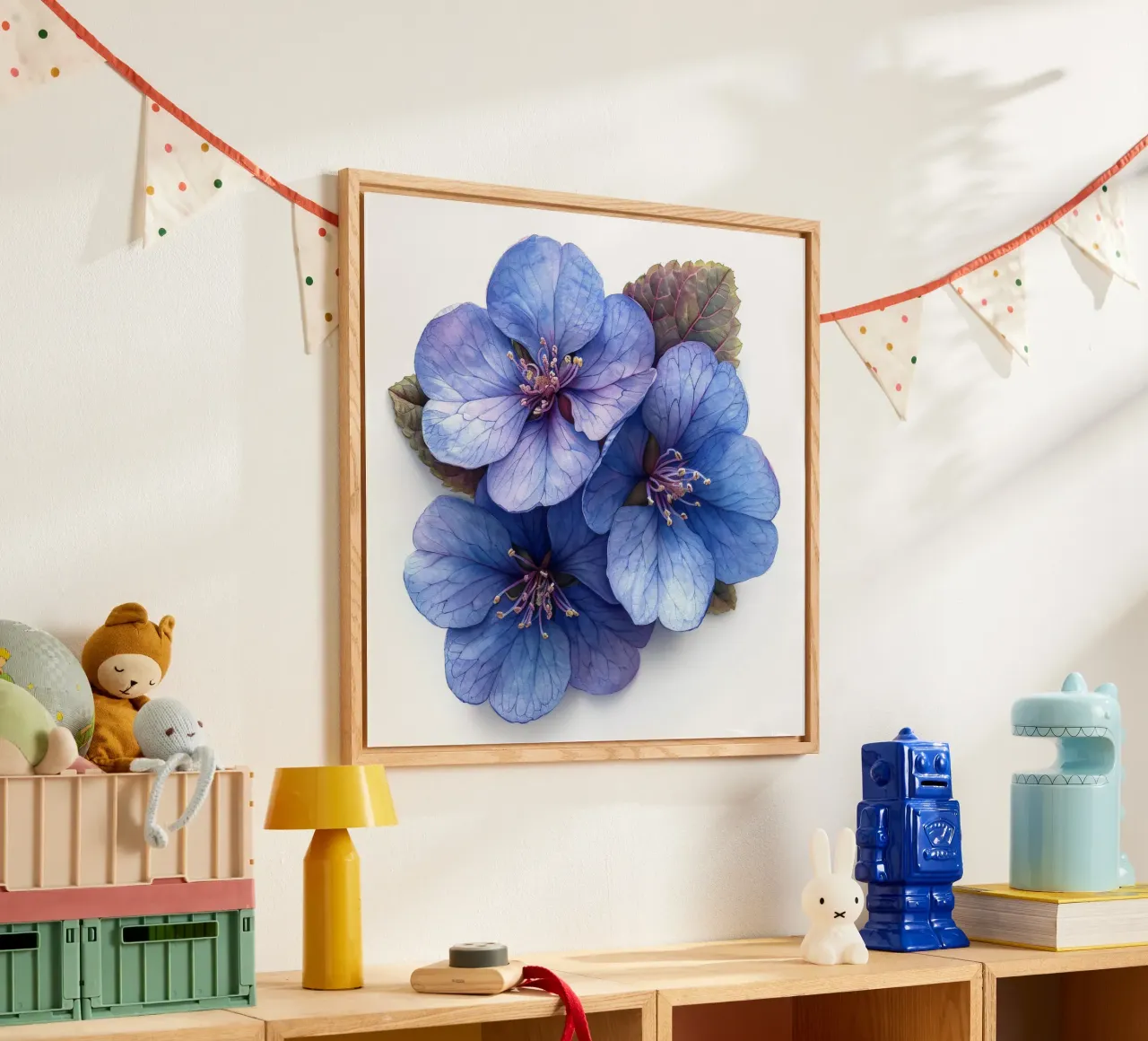 Fiore di eliotropio 1 plexiglass da Bold Blooms
