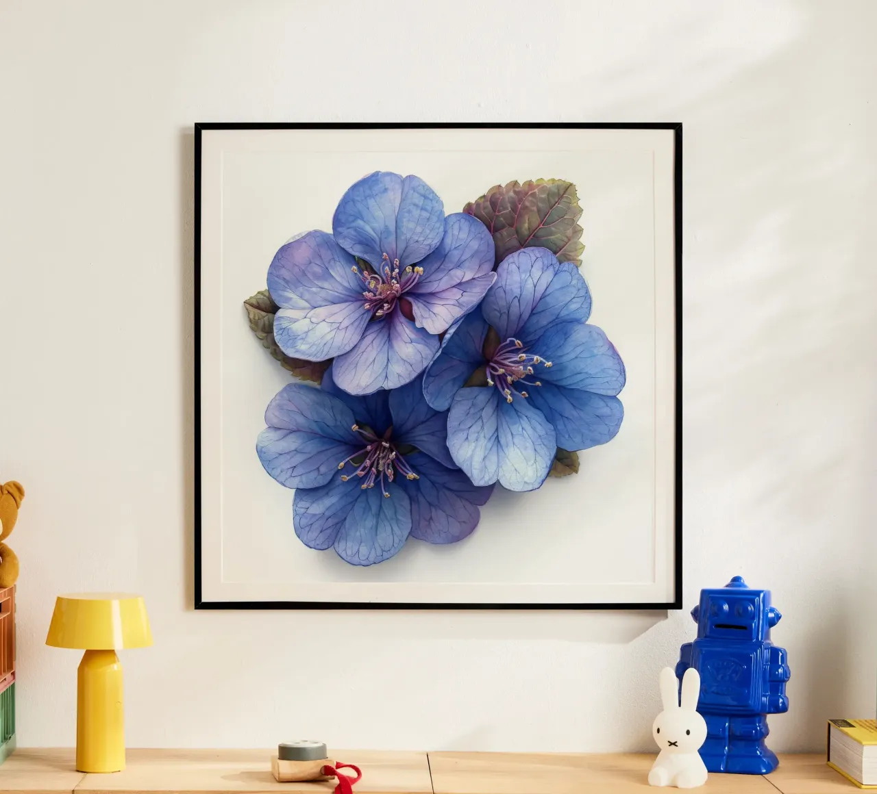 Fiore di eliotropio 1 poster da Bold Blooms