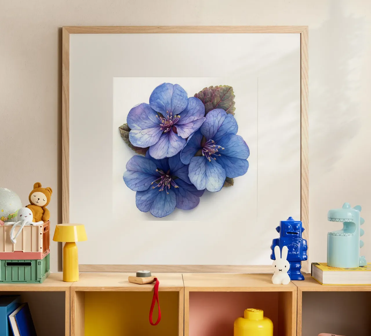 Fiore di eliotropio 1 poster da Bold Blooms