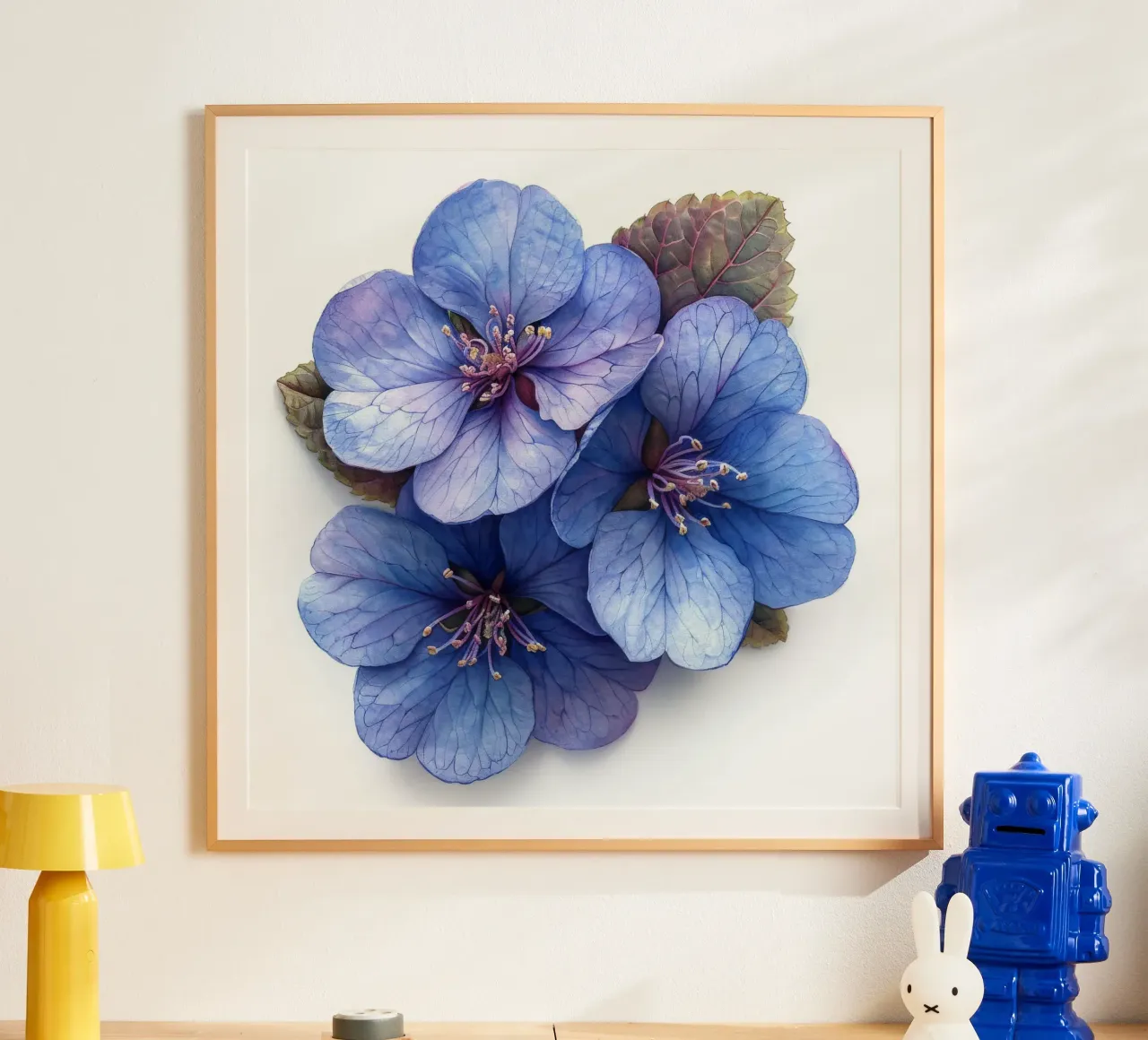Fiore di eliotropio 1 poster da Bold Blooms