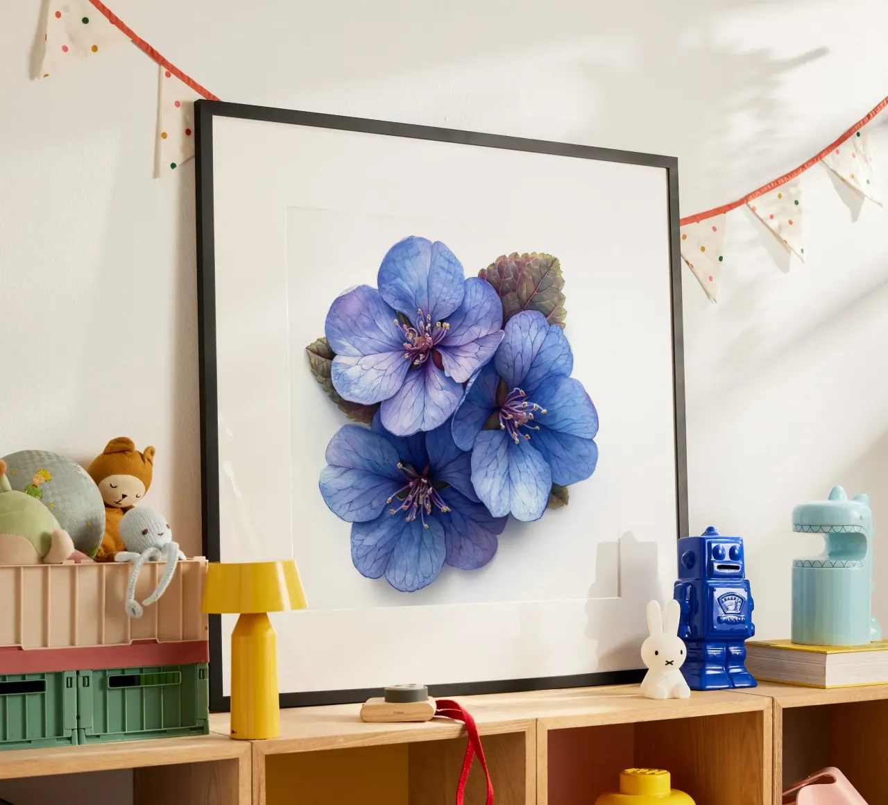Fiore di eliotropio 1 poster da Bold Blooms