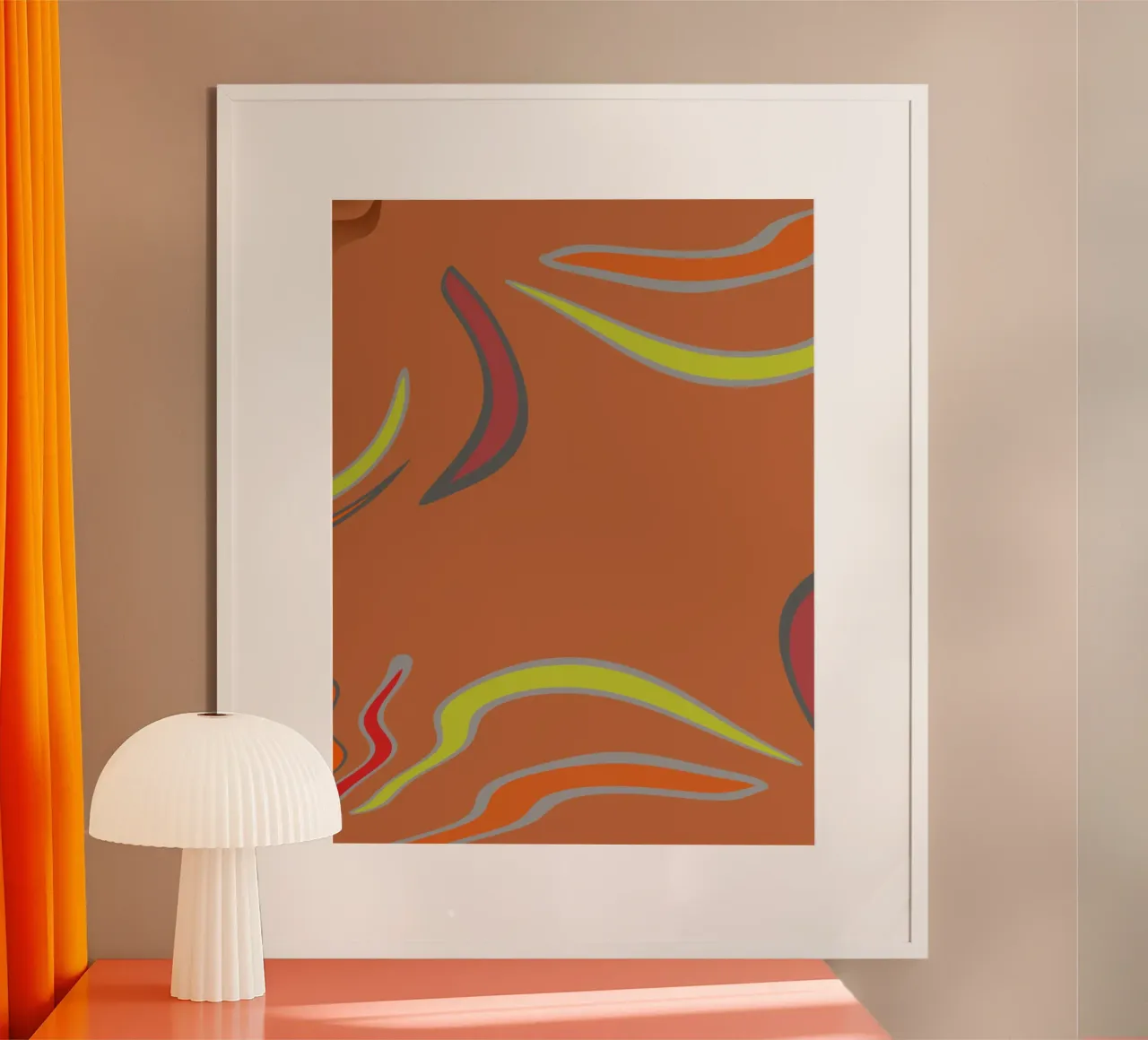 Abstract geometric fractal pattern hahnemühle by Something for you