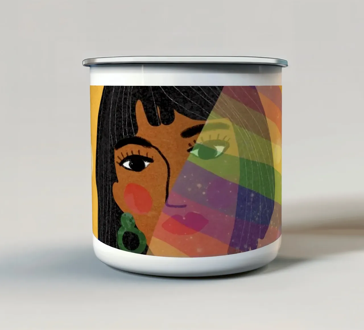 I am proud tazza in smalto da GigiRosado
