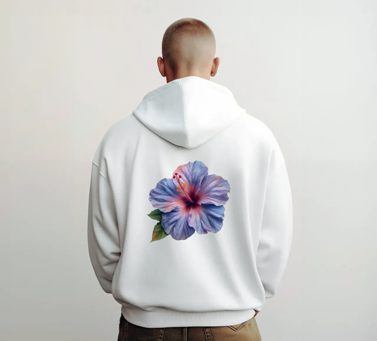 Fiore di ibisco 2 felpa con cappuccio da Bold Blooms