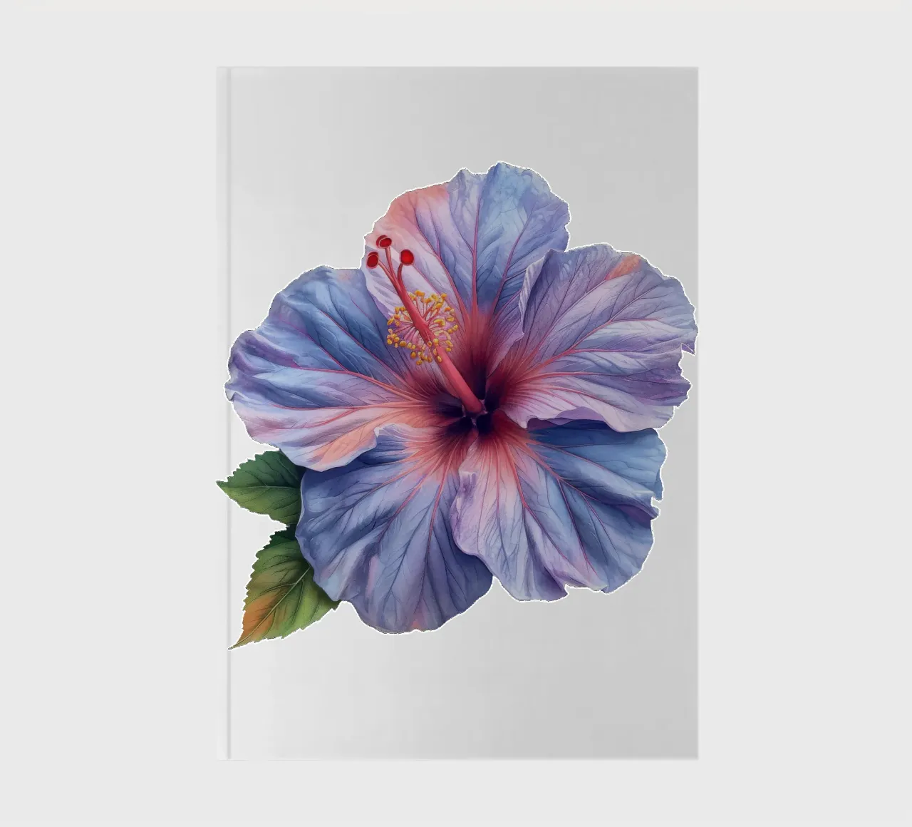 Hibiscus Flower 2 notebook by Bold Blooms