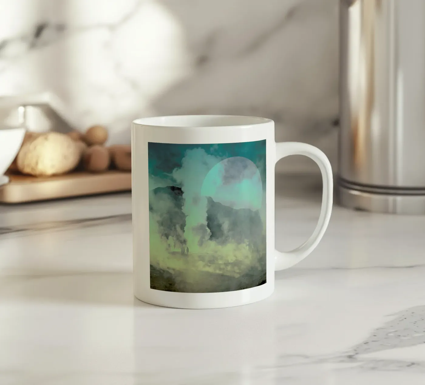 Discovery ceramic mug by Ruei