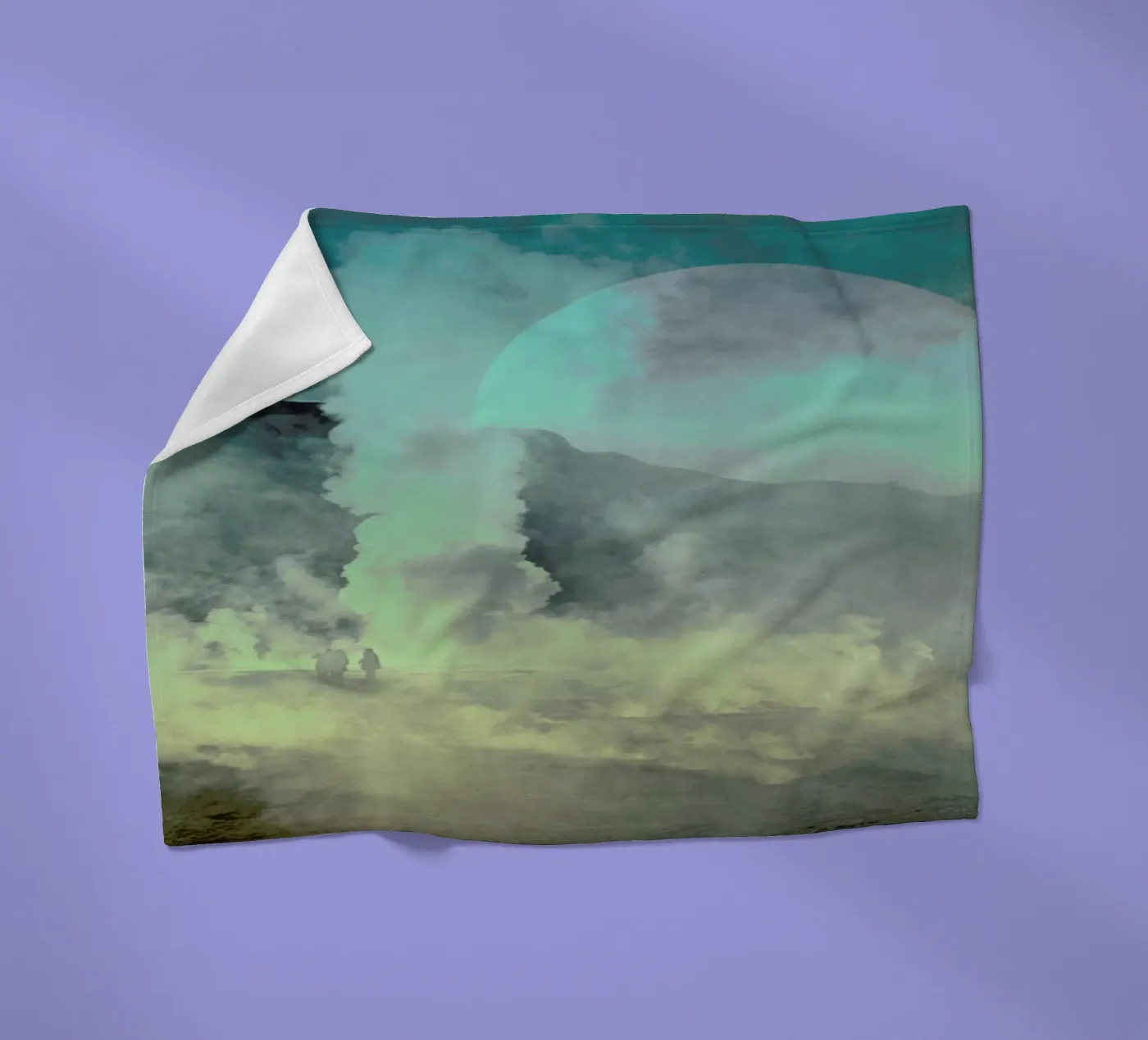 Discovery fleecedeken van Ruei