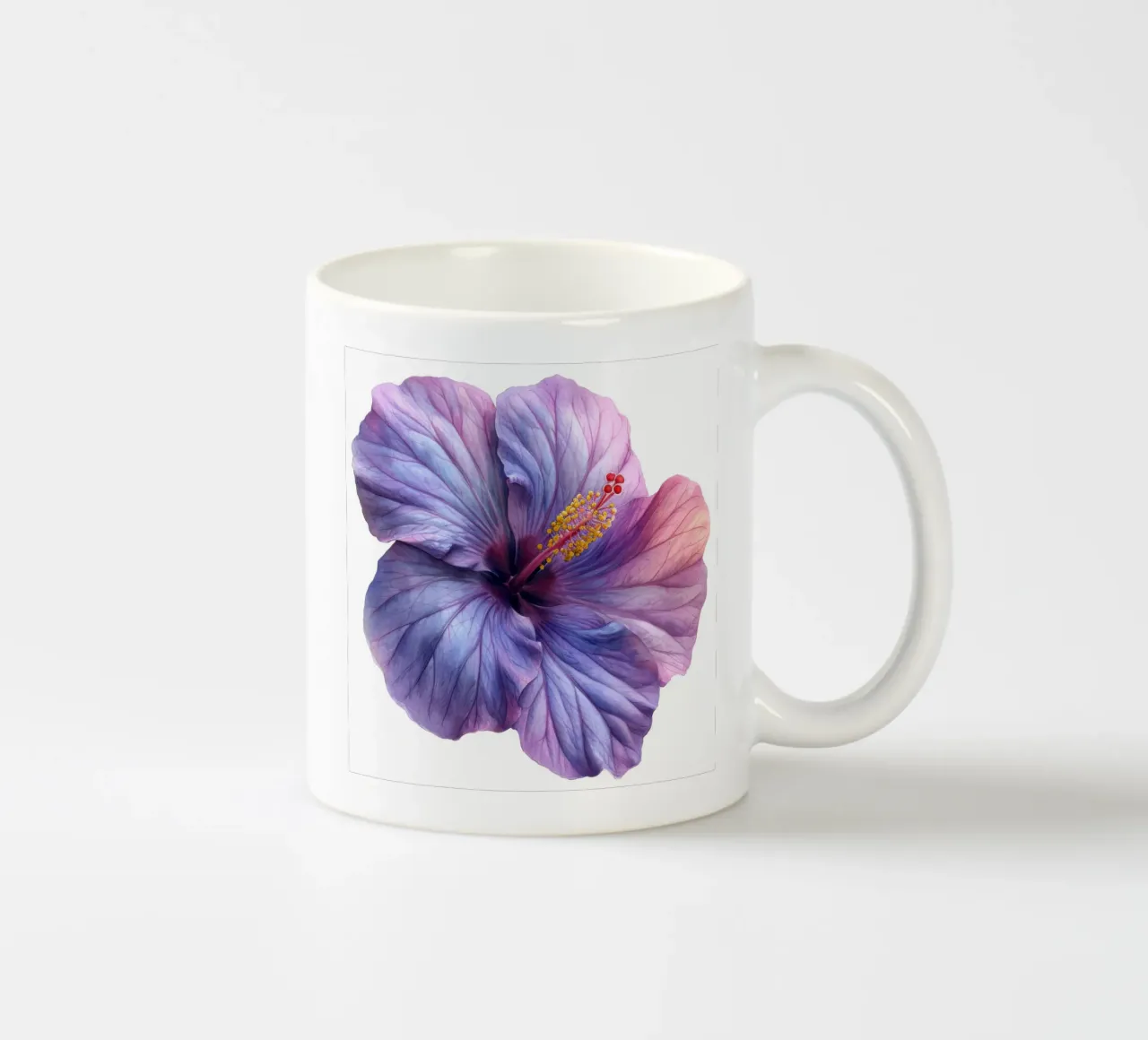 Fiore di ibisco 3 tazza in ceramica da Bold Blooms
