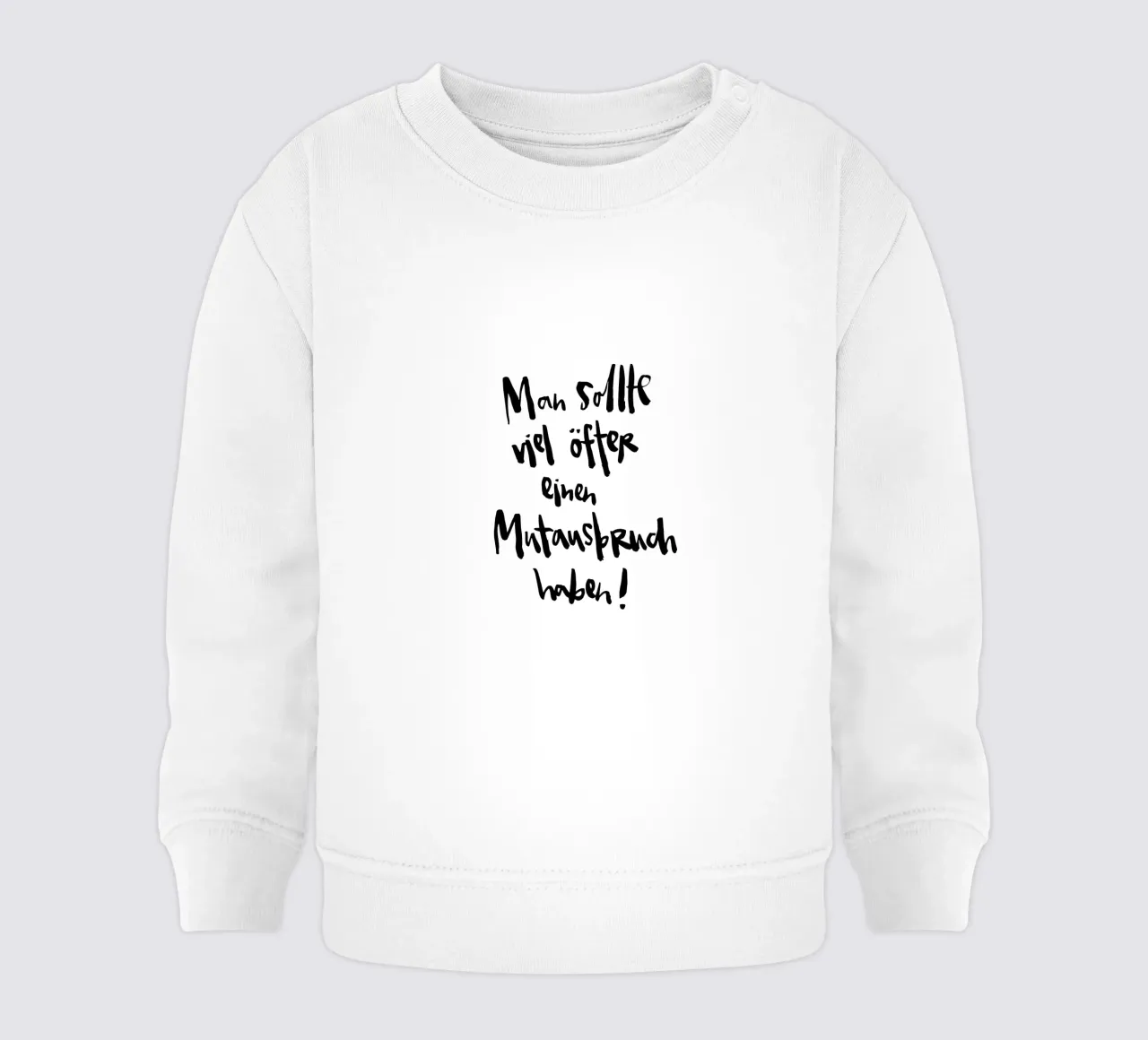 Mutausbruch sudadera de bebé de Brushmeetspaper