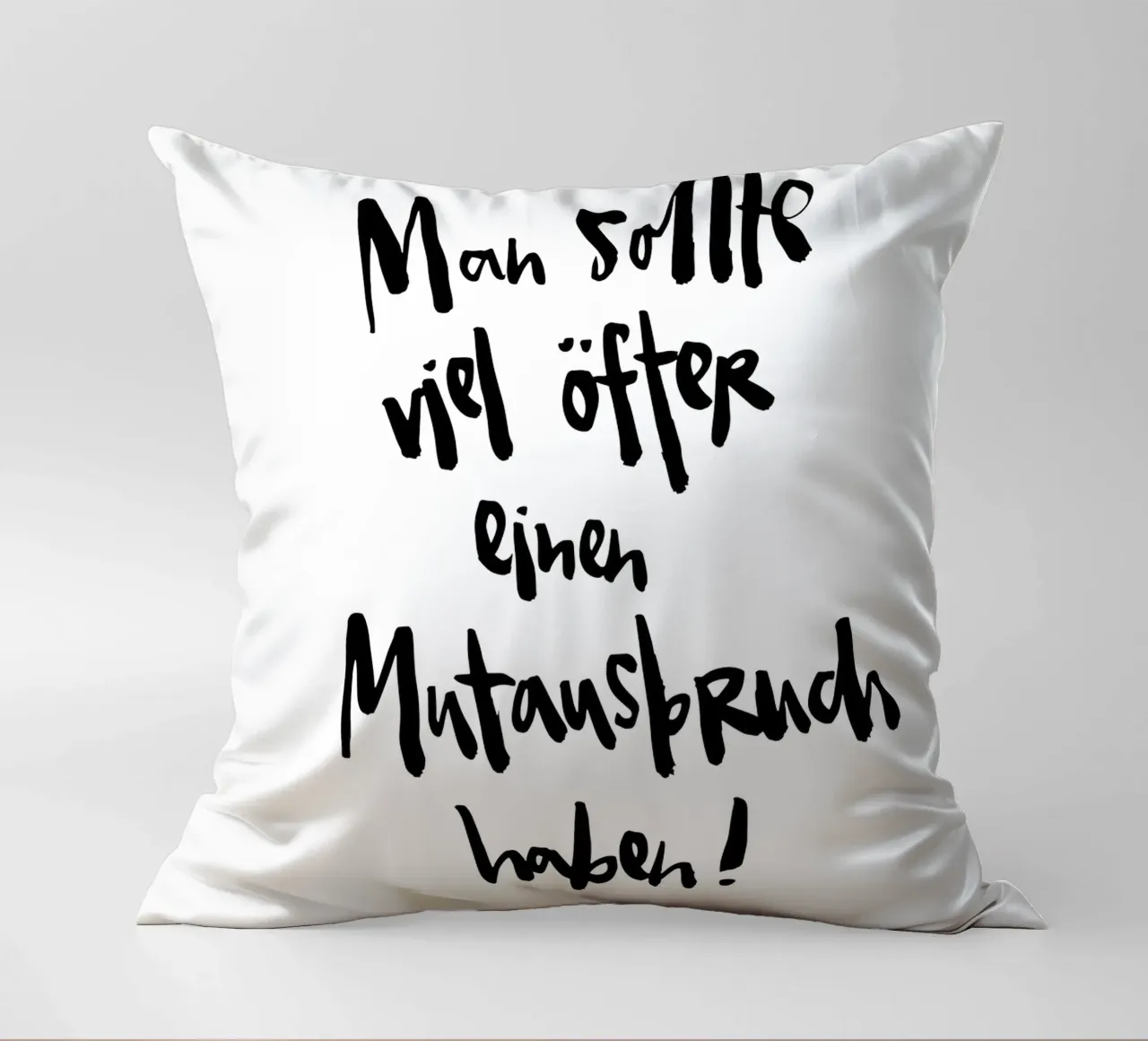Mutausbruch cuscino da Brushmeetspaper