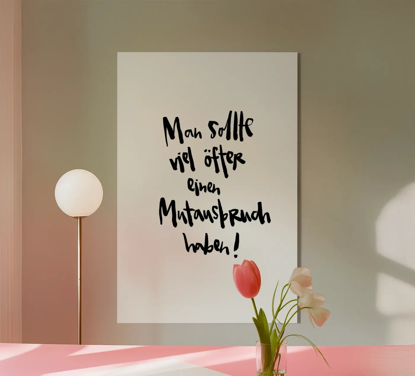 Mutausbruch plexiglass da Brushmeetspaper