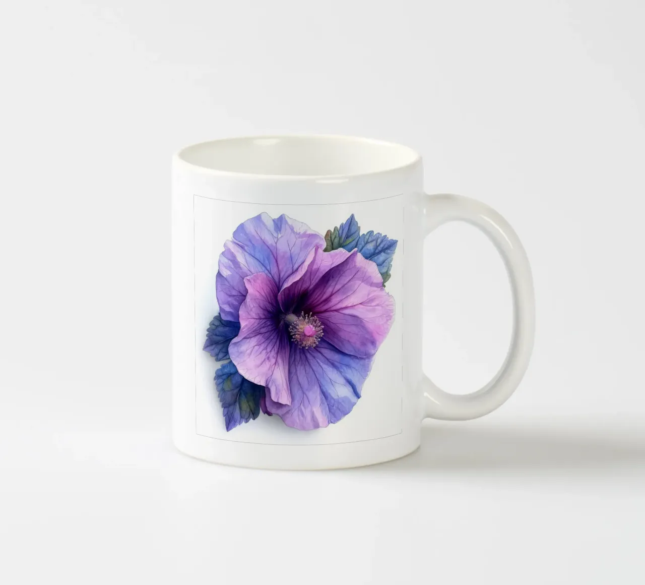 Fiore di agrifoglio 4 tazza in ceramica da Bold Blooms