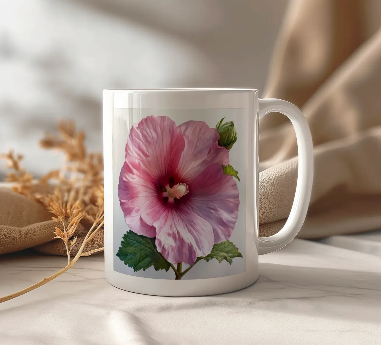 Fiore di agrifoglio 1 tazza in ceramica da Bold Blooms