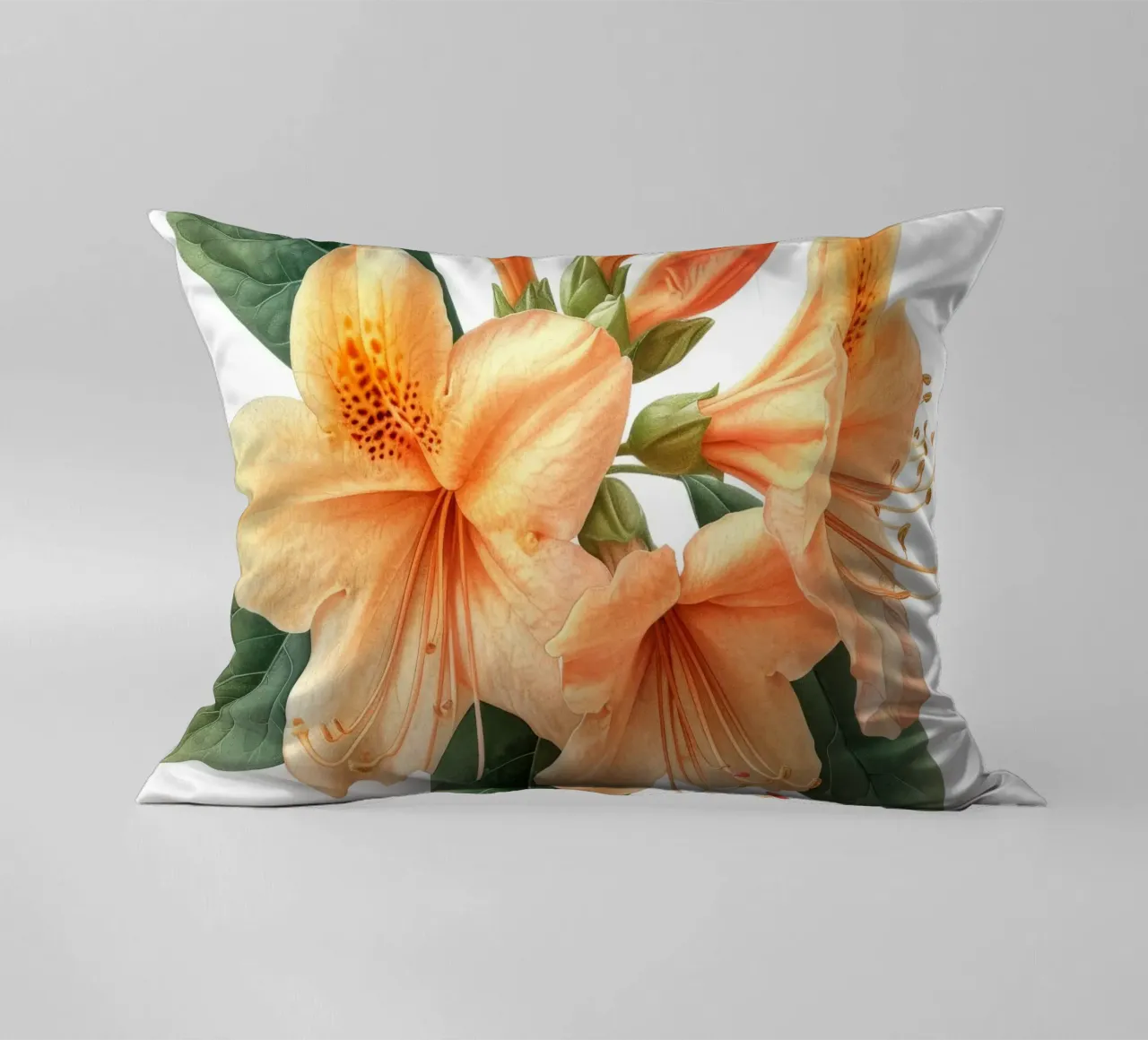 Fiore di caprifoglio 2 cuscino da Bold Blooms