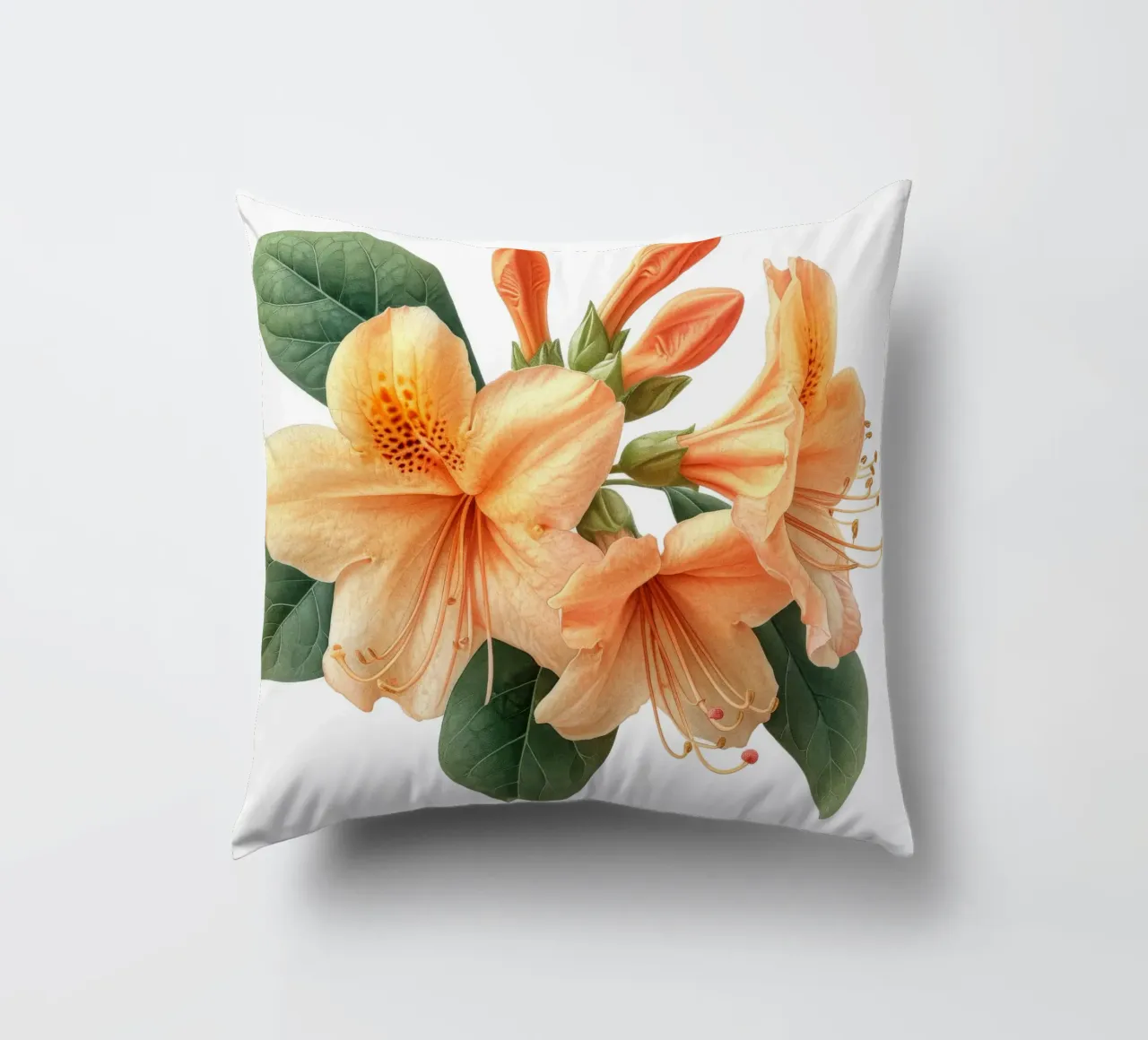 Fiore di caprifoglio 2 cuscino da Bold Blooms