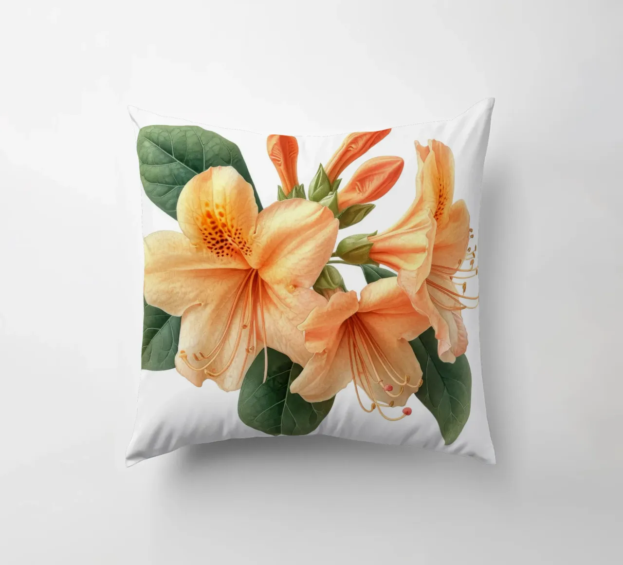 Fiore di caprifoglio 2 cuscino da Bold Blooms