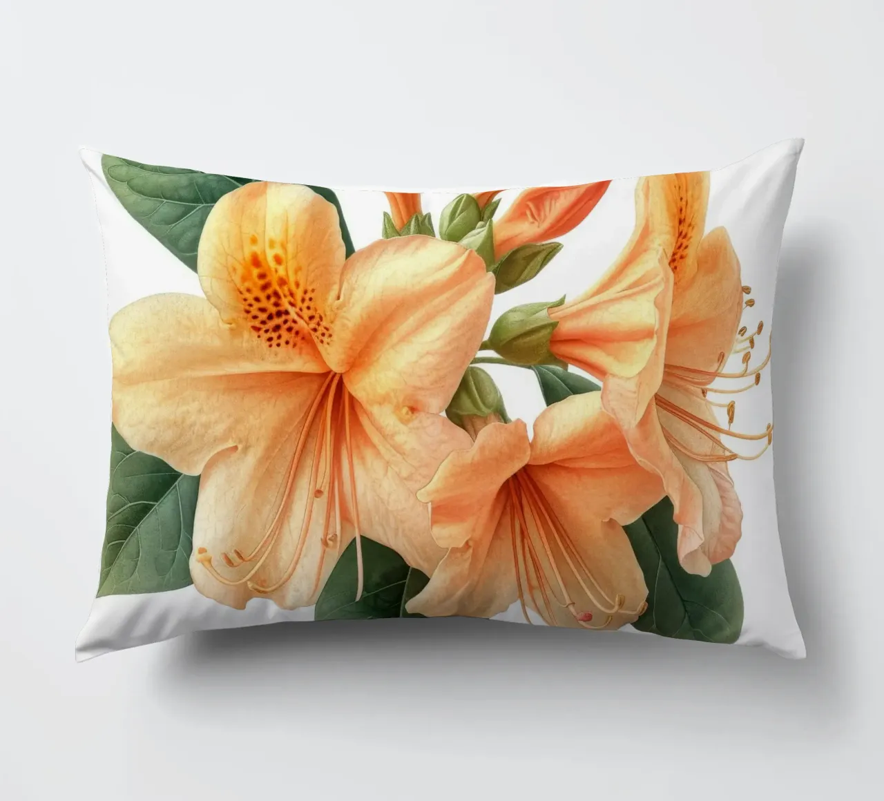 Fiore di caprifoglio 2 cuscino da Bold Blooms