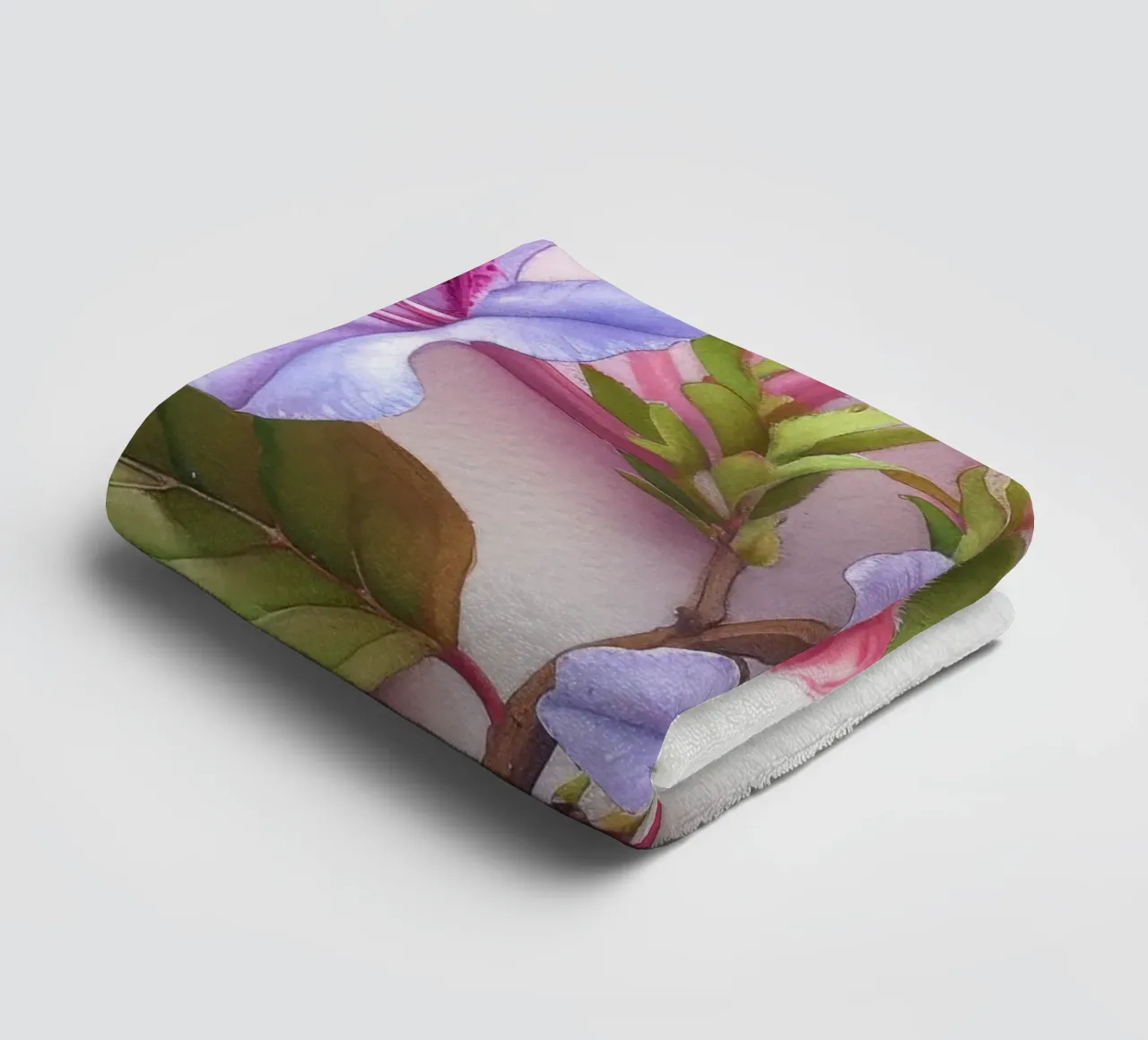Fiore di caprifoglio 3 asciugamano da bagno da Bold Blooms