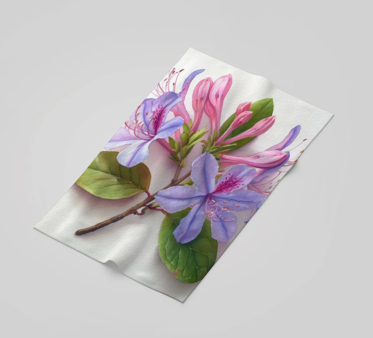 Fiore di caprifoglio 3 telo mare da Bold Blooms