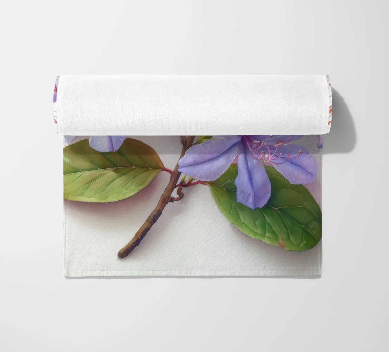 Fiore di caprifoglio 3 telo mare da Bold Blooms