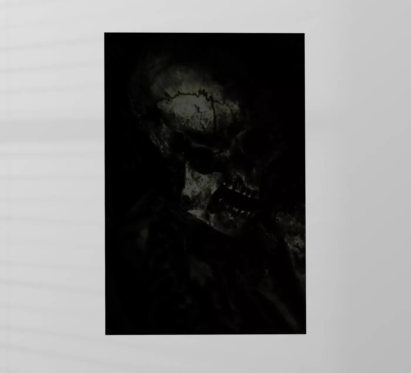 Skull pellicola backlit da Shot By Clint