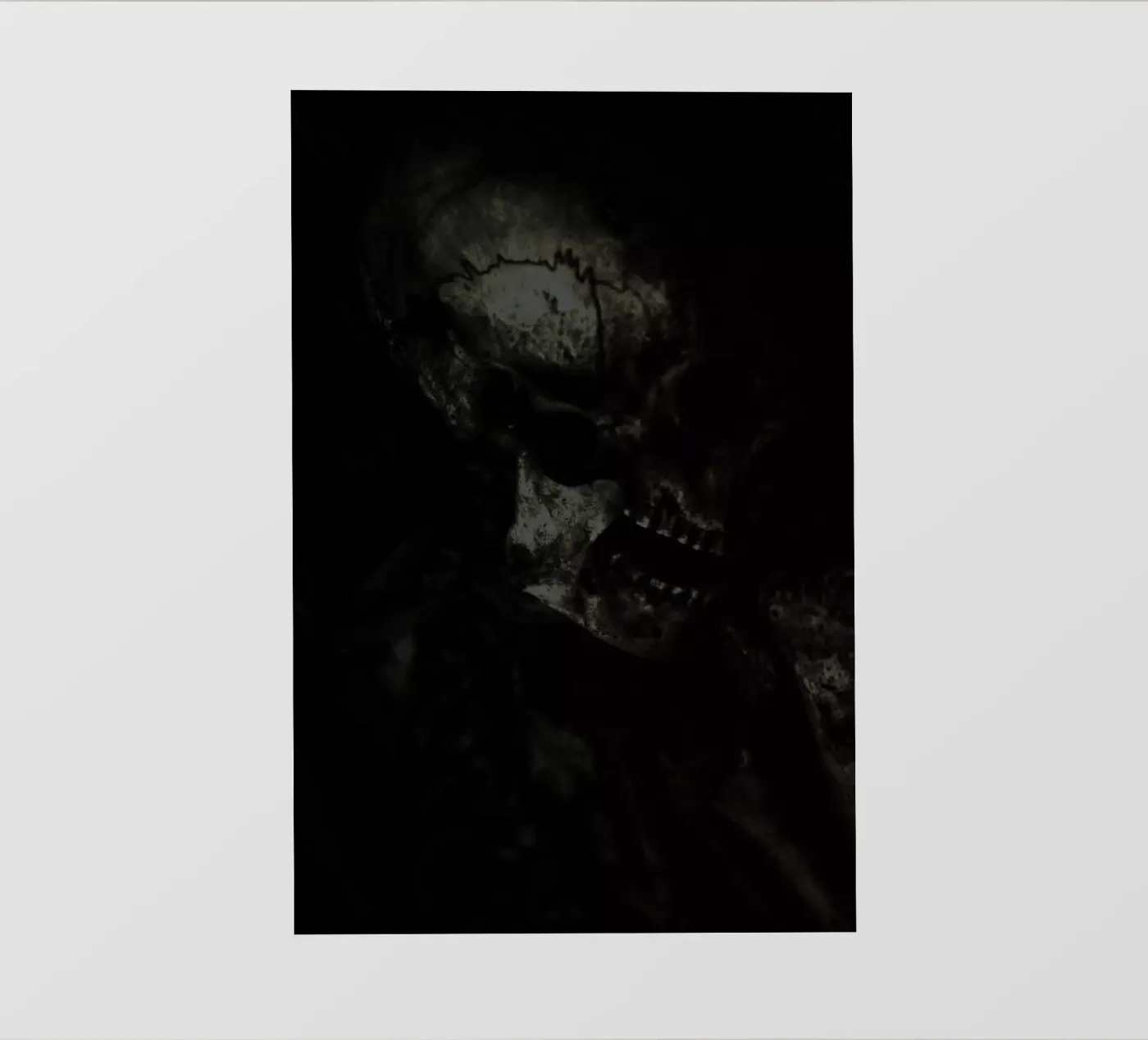 Skull pellicola backlit da Shot By Clint