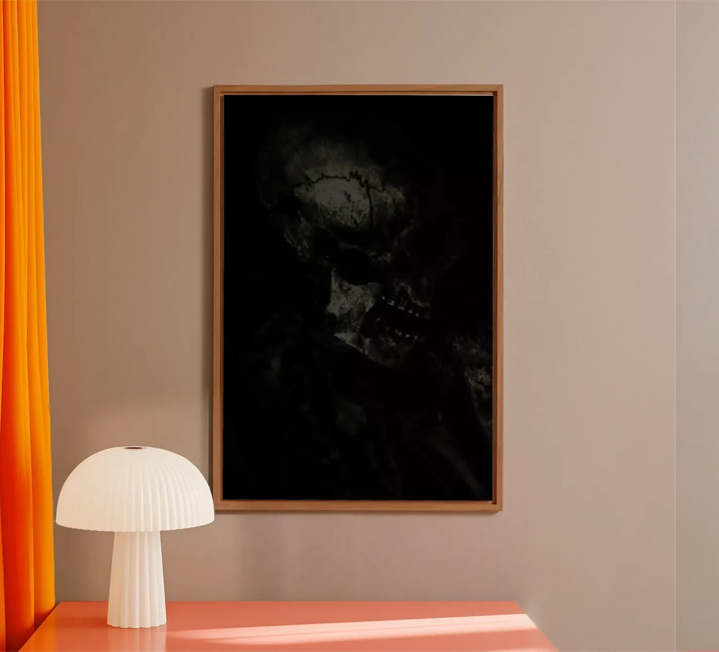 Skull pannello forex da Shot By Clint