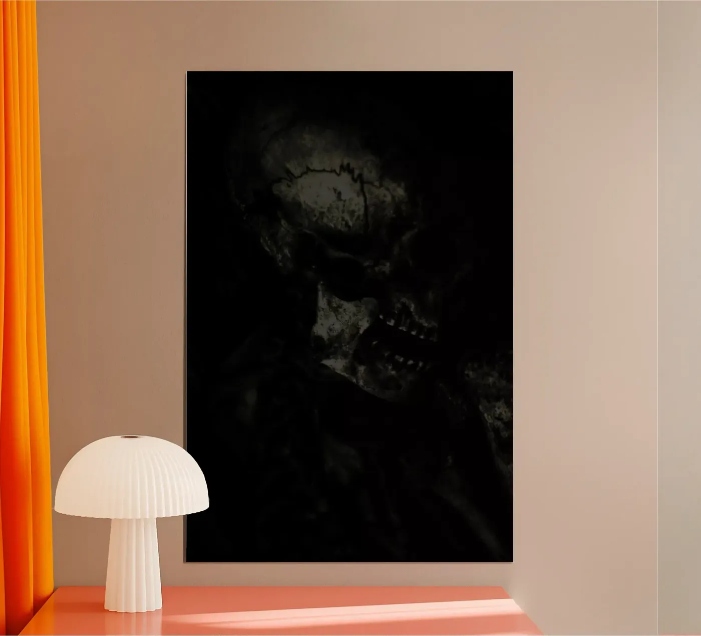 Skull poster by Shot By Clint