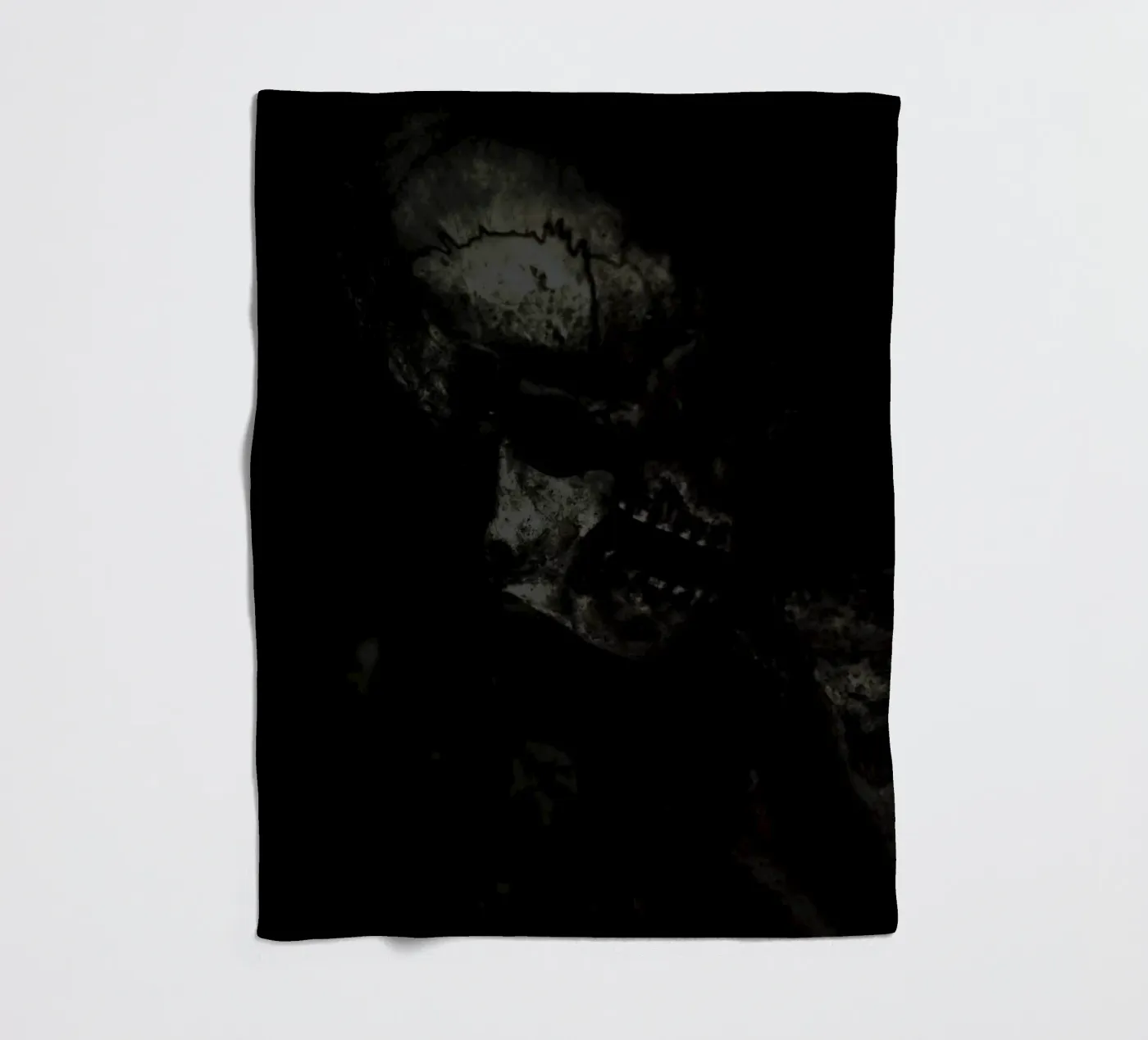 Skull Fleecedecke von Shot By Clint