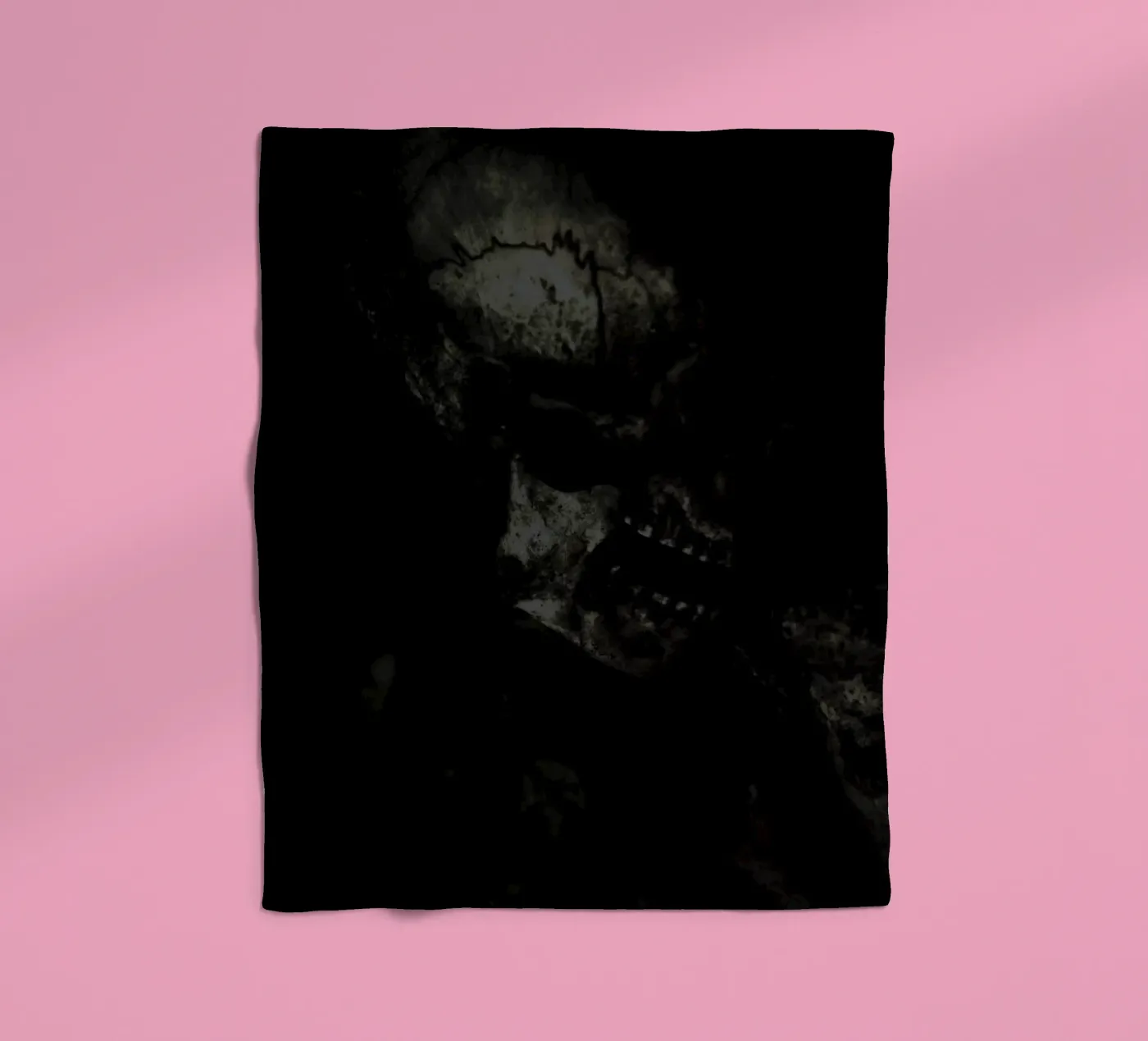 Skull Fleecedecke von Shot By Clint