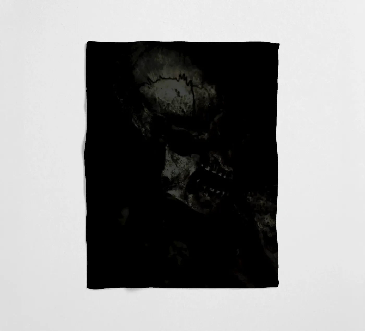 Skull Fleecedecke von Shot By Clint