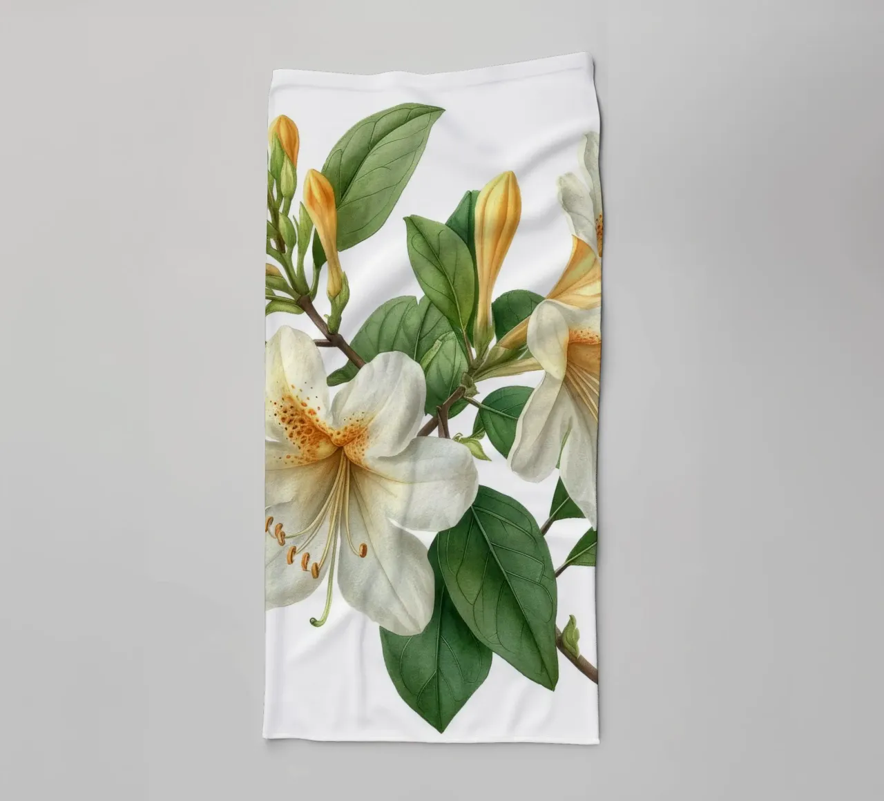 Fiore di caprifoglio 4 asciugamano da bagno da Bold Blooms