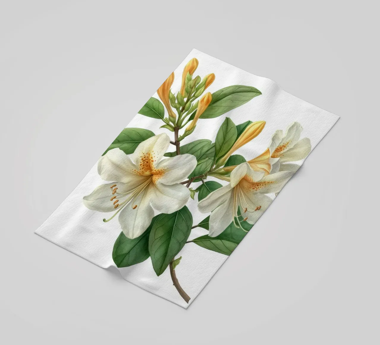 Fiore di caprifoglio 4 telo mare da Bold Blooms