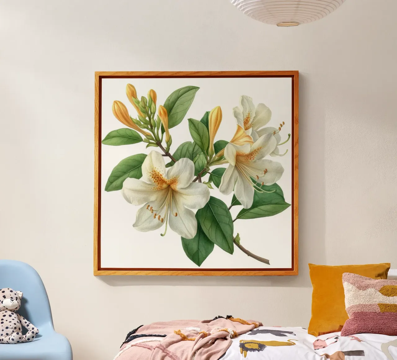 Geißblatt Blume 4 Acryl-Glas von Bold Blooms