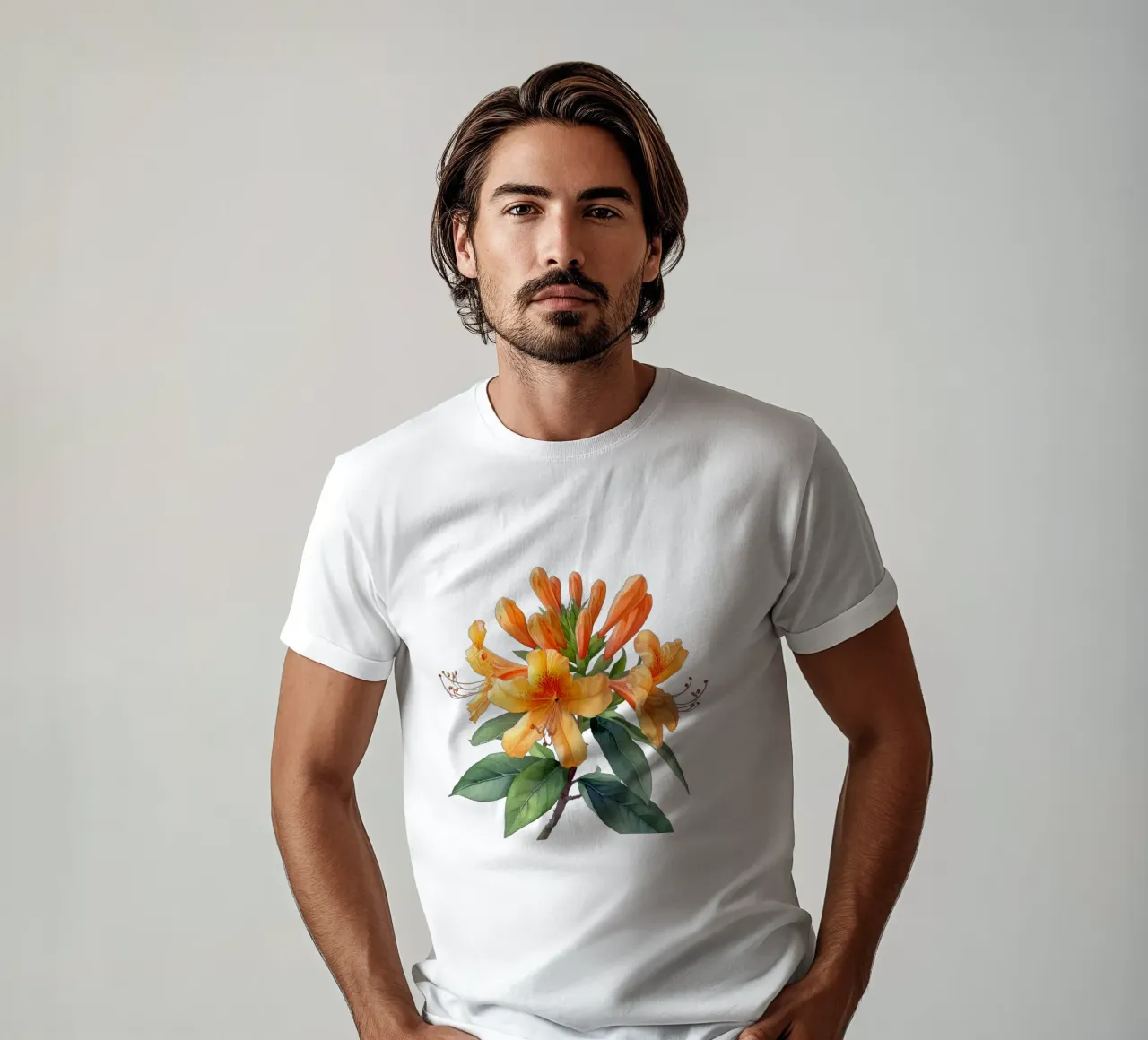 Fiore di caprifoglio 1 t-shirt da Bold Blooms