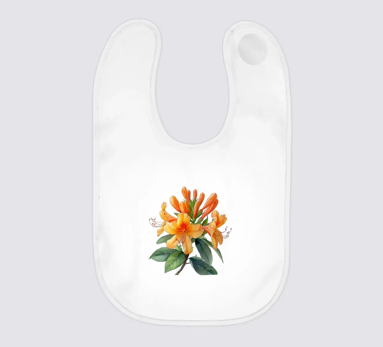 Fiore di caprifoglio 1 bavaglino da Bold Blooms