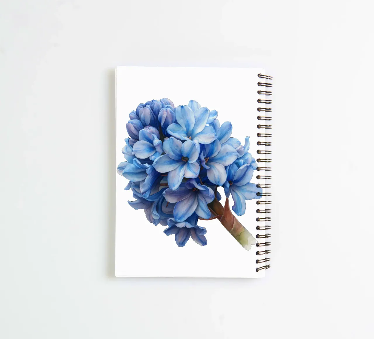 Hyacinth Flower 2 spiral notebook by Bold Blooms