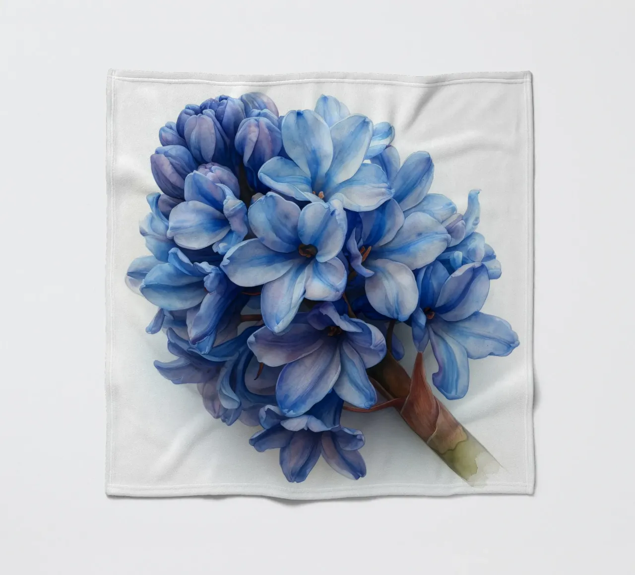 Fiore di giacinto 2 coperta in pile da Bold Blooms
