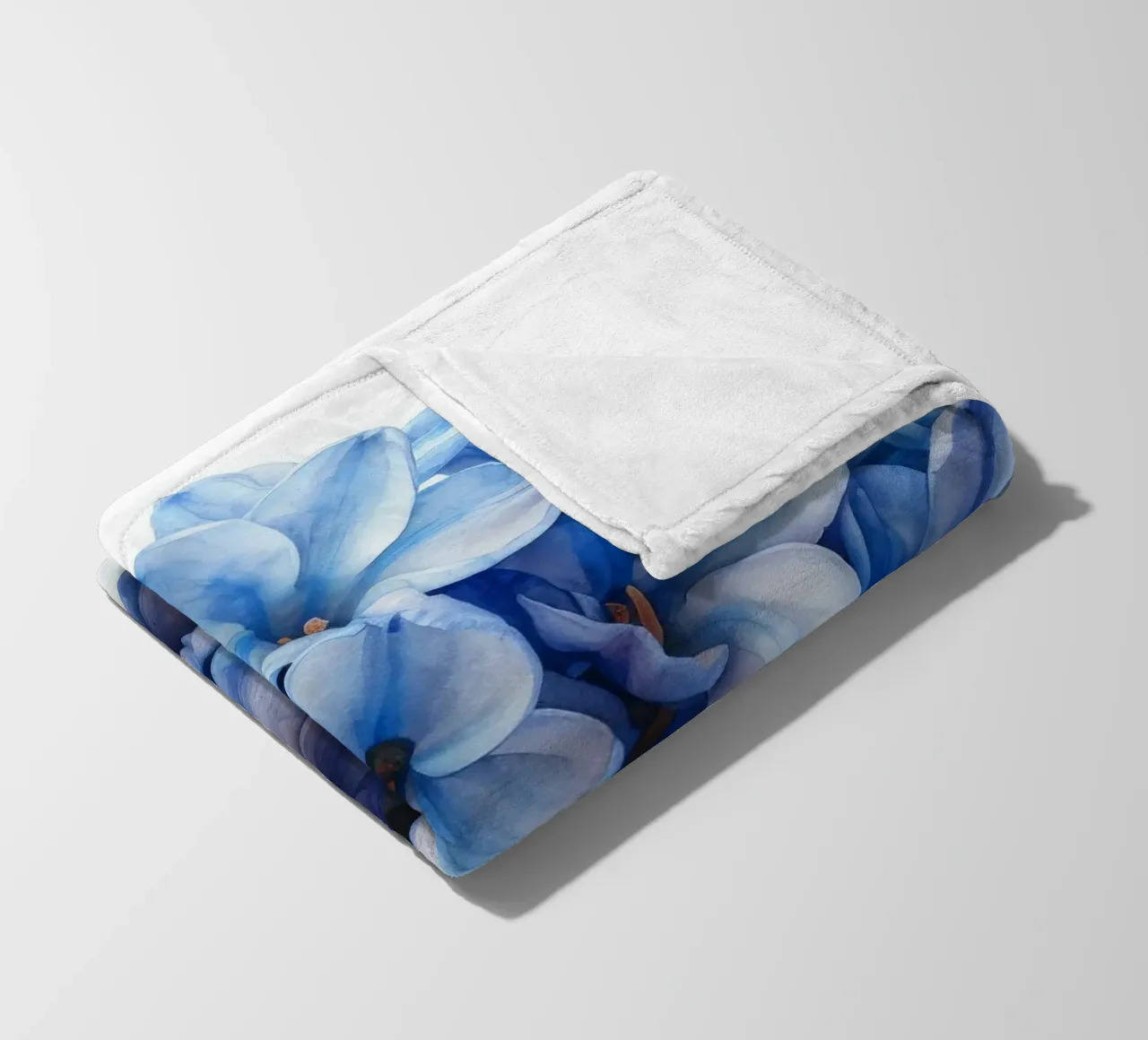 Fiore di giacinto 2 coperta in pile da Bold Blooms