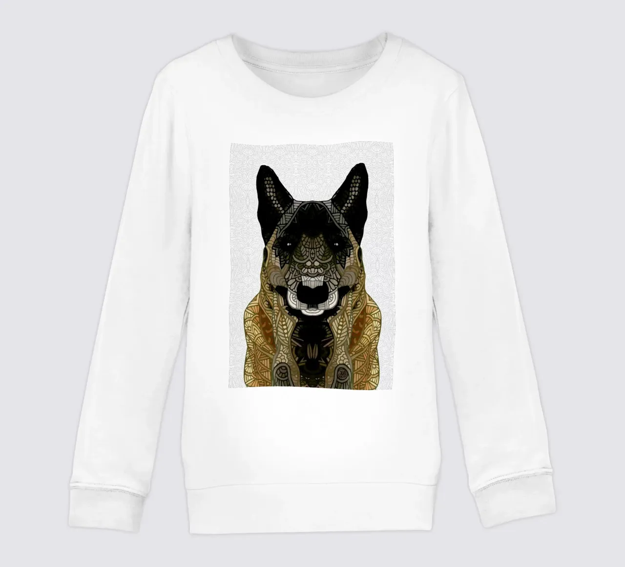 Malinois - Belgian Shepherd felpa bambino da Angelika Parker
