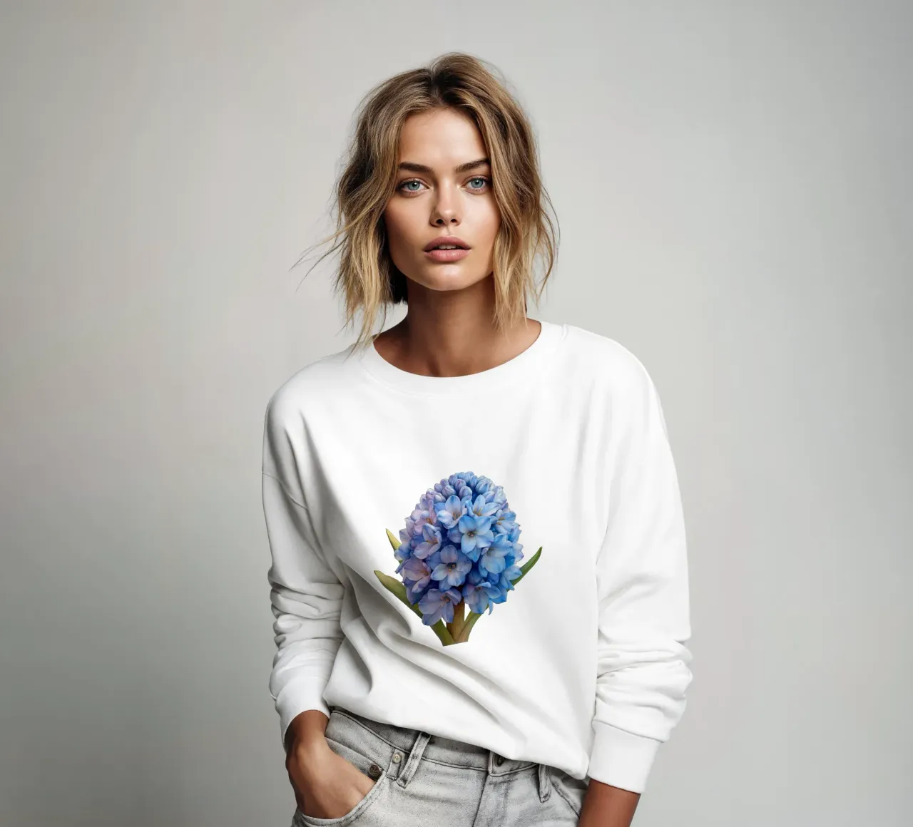 Fiore di giacinto 3 felpa da Bold Blooms