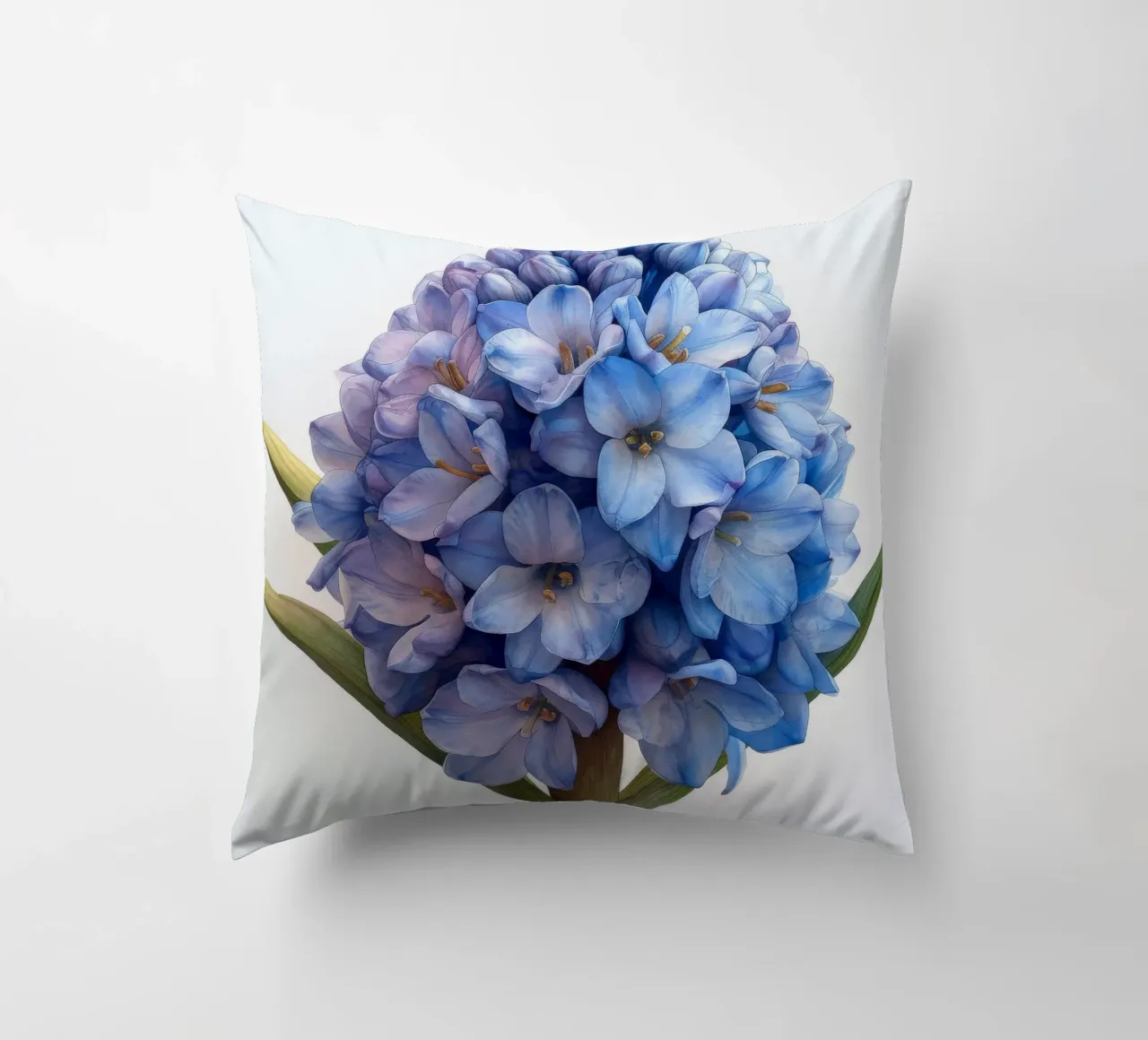 Fiore di giacinto 3 cuscino da Bold Blooms