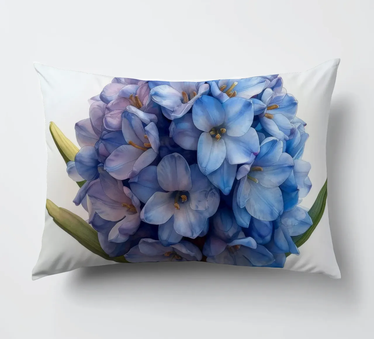 Fiore di giacinto 3 cuscino da Bold Blooms