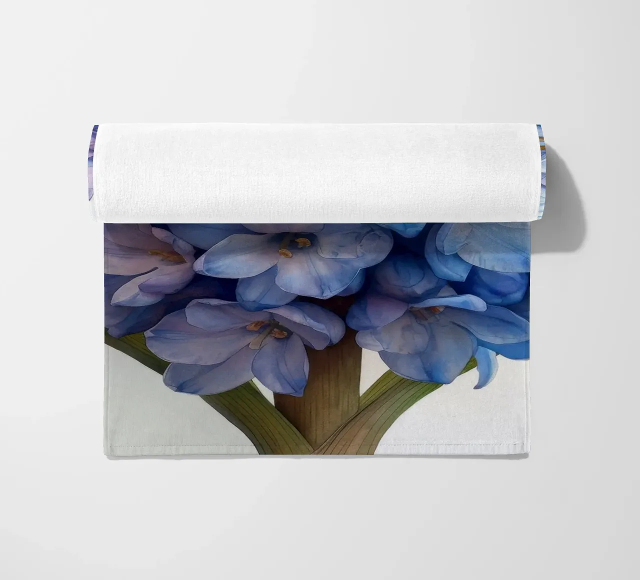 Fiore di giacinto 3 telo mare da Bold Blooms