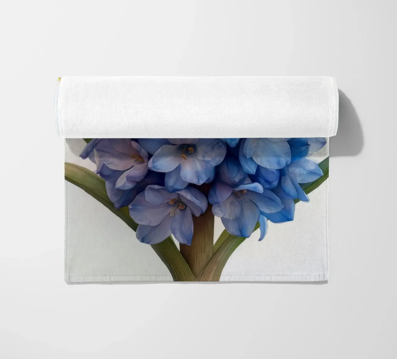 Fiore di giacinto 3 telo mare da Bold Blooms