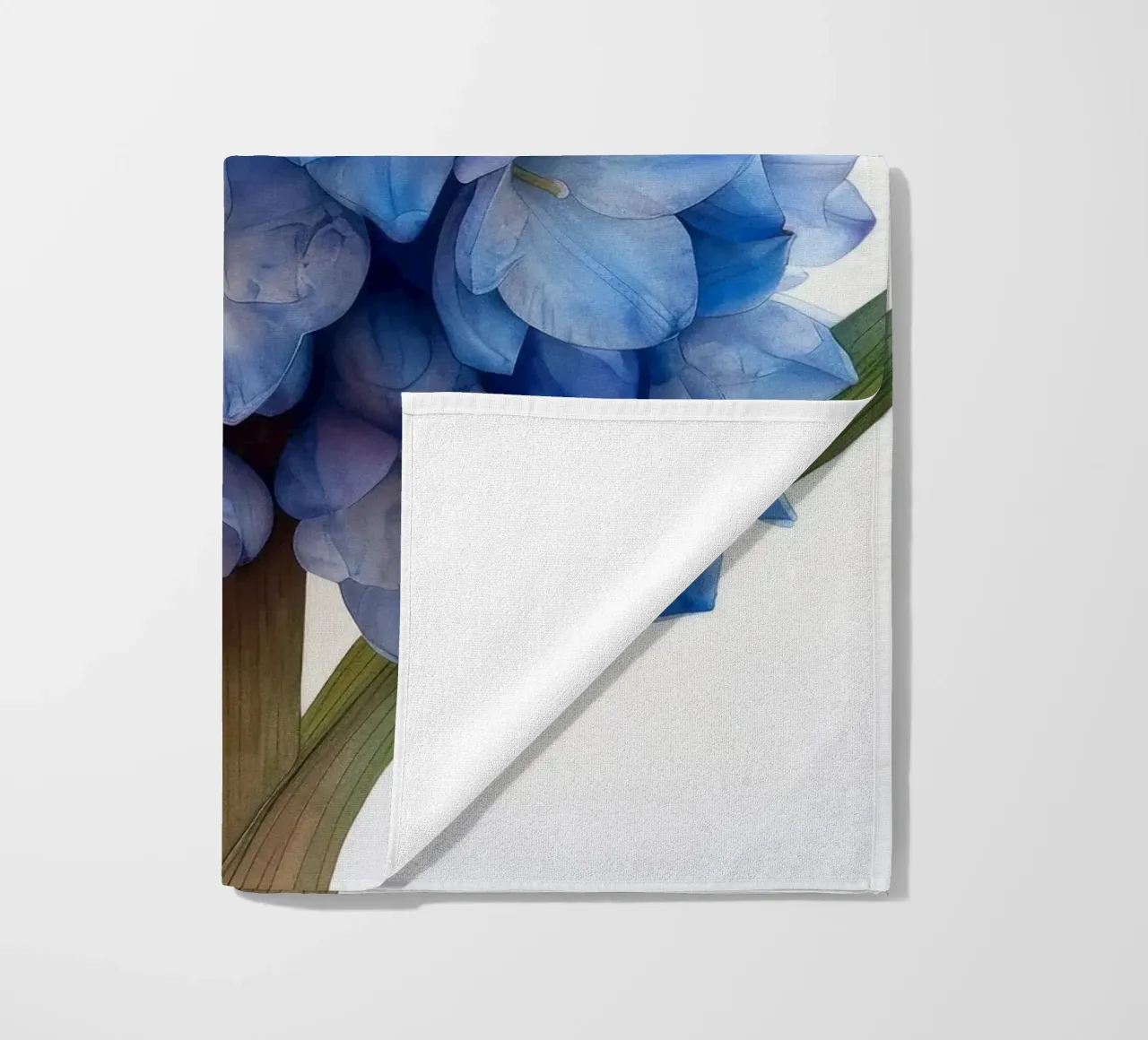 Fiore di giacinto 3 telo mare da Bold Blooms