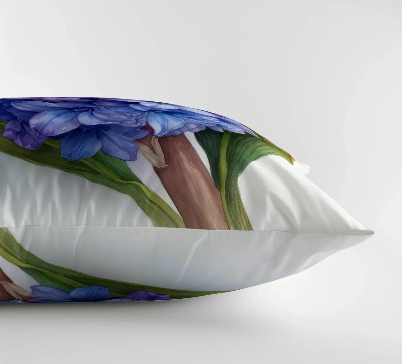 Hyacinth Flower 4 decorative cushion by Bold Blooms